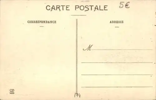 Ak Céret Pyrénées Orientales, Brücken Eisenbahn