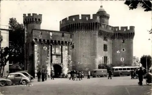 Ak Perpignan Pyrénées Orientales, Castillet, Ancien Chateau-Fort et prison