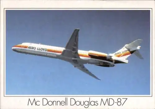 Ak Passagierflugzeug Aero Lloyd, Mc Donnell Douglas MD 87