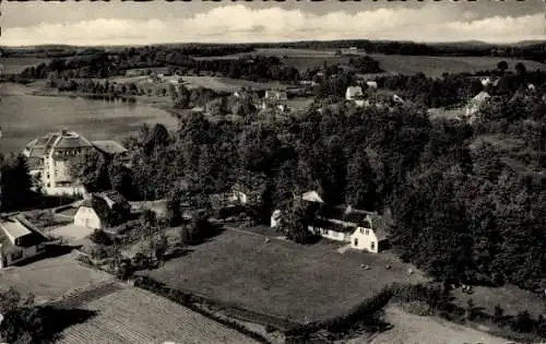 Ak Malente in Ostholstein, Kellersee, Seeschloss, Wiesenhof