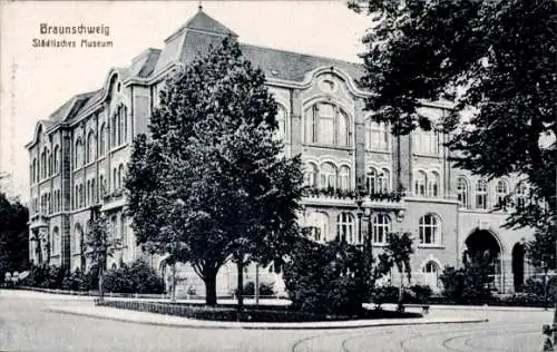 Ak Braunschweig in Niedersachsen, Städtisches Museum