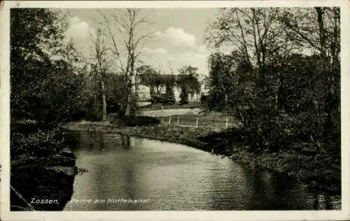 Ak Zossen in Brandenburg, Nottekanal, Teilansicht