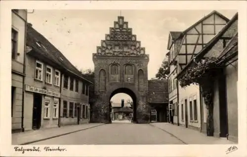 Ak Salzwedel in der Altmark, Steintor