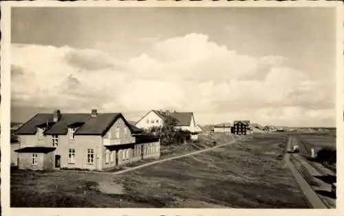 Ak Norddorf auf Amrum Nordfriesland, Seehospize 2,3,4, Forsthaus