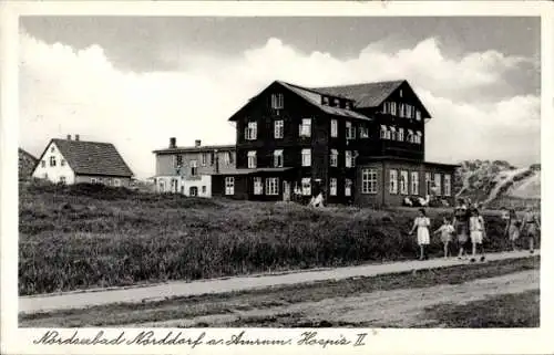 Ak Norddorf auf Amrum Nordfriesland, Hospiz II