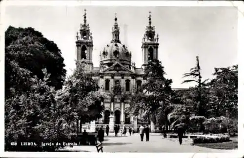 Ak Lisboa Lissabon Portugal, Igreja da Estrela