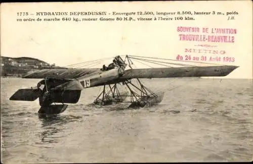 Ak Aviation, Deperdussin-Wasserflugzeug