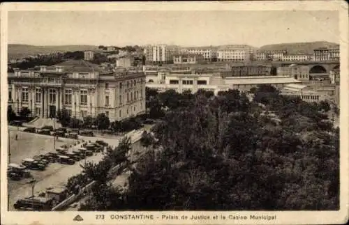 Ak Constantine Algeria, Justizpalast und städtisches Casino