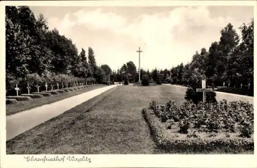 Ak Waplewo Waplitz Ostpreußen, Ehrenfriedhof