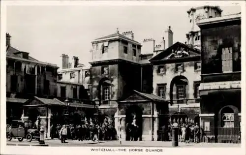 Ak City of Westminster, London, England, Whitehall, Horse Guards