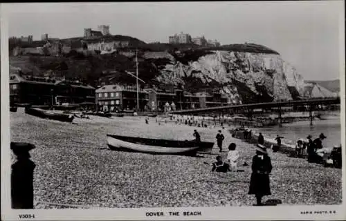 Ak Dover Kent England, Strand