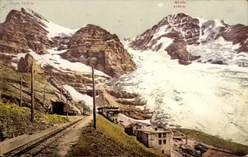 Ak Kanton Bern, Jungfraubahn, Station Eigergletscher