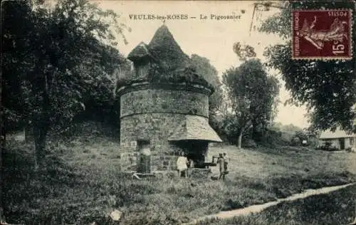 Ak Veules les Roses Seine Maritime, Le Pigeonnier