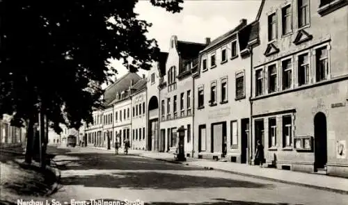 Ak Nerchau Grimma in Sachsen, Ernst Thälmann Straße