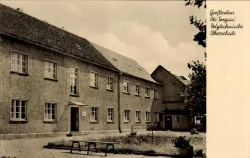 Ak Großtreben Beilrode in Sachsen, Polytechnische Oberschule