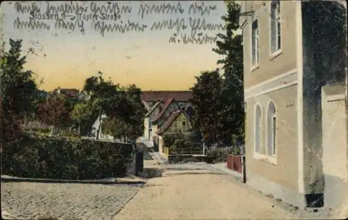 Ak Stößen Burgenlandkreis, Töpfer-Straße