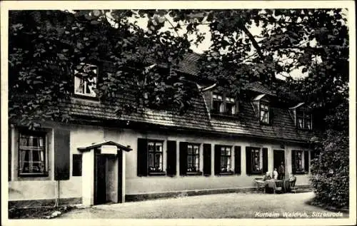 Ak Sitzenroda Schildau in Sachsen, Kurheim Waldruh