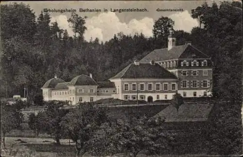 Ak Langensteinbach Karlsbad in Baden, Erholungsheim Bethanien