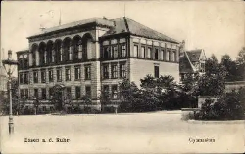 Ak Essen im Ruhrgebiet, Gymnasium