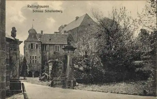 Ak Rellinghausen Essen im Ruhrgebiet, Schloss Schellenberg