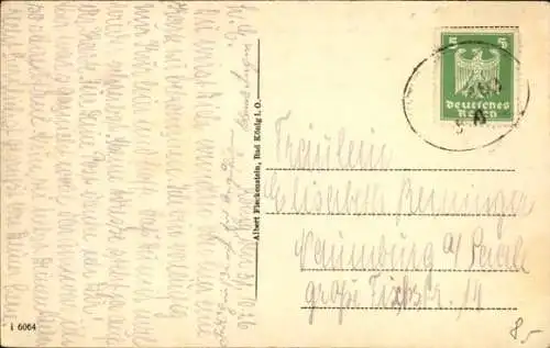 Ak Bad König im Odenwald Hessen, Genesungsheim Dr. Zimper