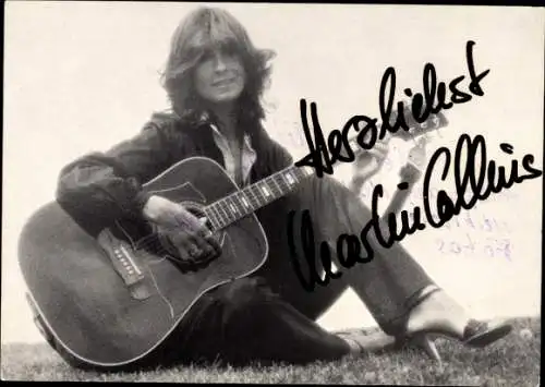 Ak Sängerin Marlin Collins, Portrait, Autogramm