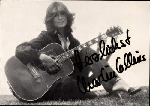 Ak Sängerin Marlin Collins, Portrait, Autogramm