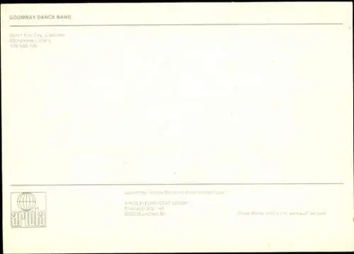 Ak Musikgruppe Goombay Dance Band, Portrait, Autogramm