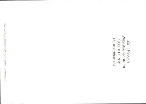 Ak Sänger Bert Beel, Portrait, Autogramm