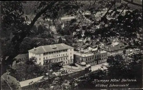 Ak Bad Wildbad im Schwarzwald, Klumpps Hotel Bellevue