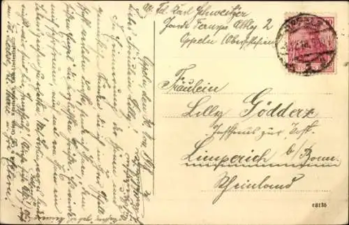 Ak Opole Oppeln Schlesien, Piastenschloss