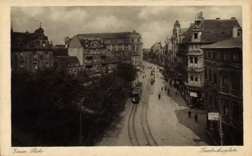 Ak Essen Ruhr, Limbeckerplatz, Straßenbahn