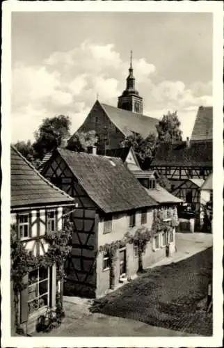 Ak Königsberg in Bayern Unterfranken, Teilansicht