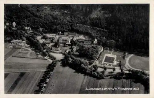 Ak Luisenthal im Thüringer Wald, Fliegeraufnahme