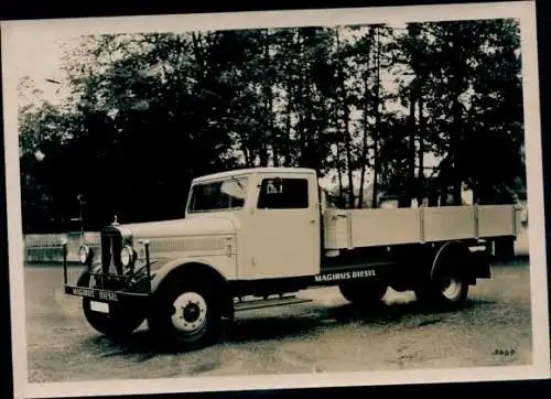 Foto Lastkraftwagen Humboldt-Deutzmotoren AG, Magirus Diesel, Magirus Werke, Ulm Donau