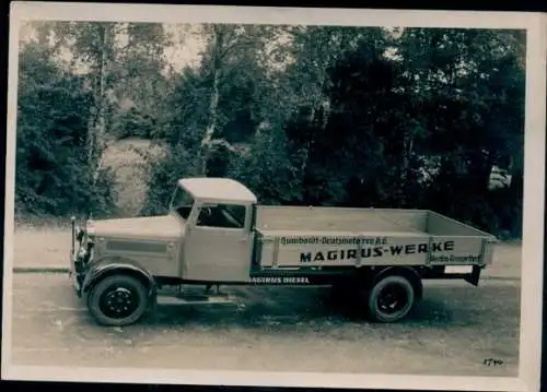 Foto Lastkraftwagen Humboldt-Deutzmotoren AG, Magirus Werke, Berlin Tempelhof, Ulm Donau