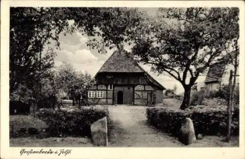 Ak Großenbrode in Ostholstein, Bauernhaus