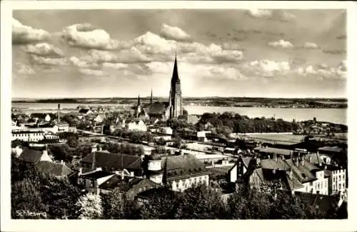 Ak Schleswig an der Schlei, Totalansicht