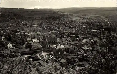 Ak Suhl in Thüringen, Gesamtansicht, Blick vom Othilienstein