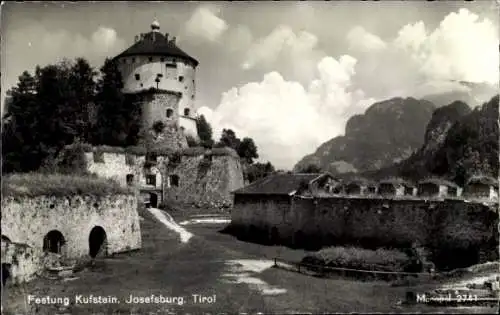 Ak Festung Kufstein in Tirol, Josefsburg