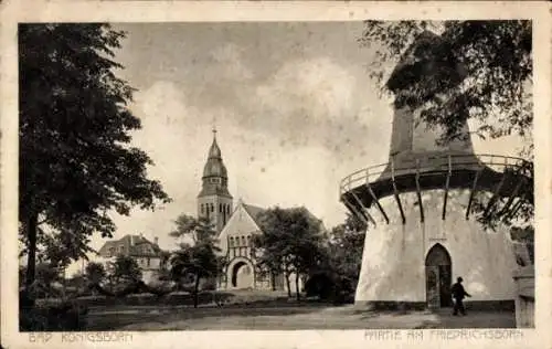 Ak Königsborn Unna im Ruhrgebiet, Friedrichsborn, Kirche