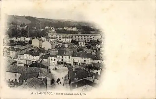 Ak Bar le Duc Meuse, Blick auf Couchot und das Lycee