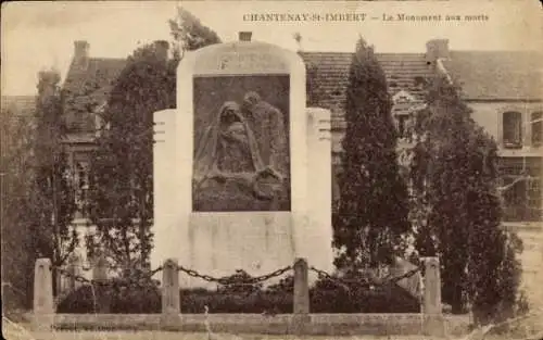 Ak Chantenay Saint Imbert Nièvre, das Kriegerdenkmal