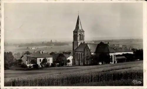 Ak Saint Cergues les Voirons Haute Savoie, Quartier de l'Eglise