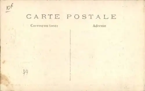 Ak Chambry Seine et Marne, Bataille de la Marne, Degats causes par les obus, Grande Guerre 1914-15