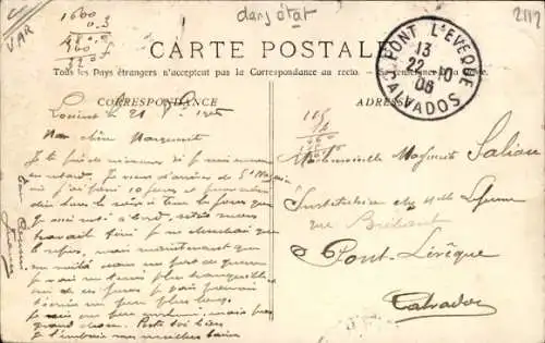 Ak Französisches Kriegsschiff, U-Boot Farfadet