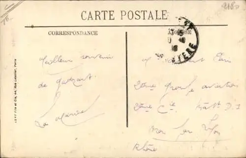 Ak Französisches Kriegsschiff, U-Boot Loutre