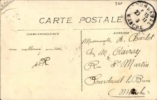 Ak Französisches Kriegsschiff, U-Boot Girondin