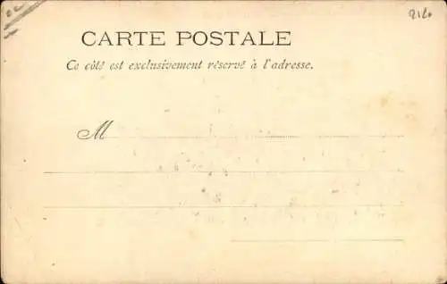 Ak Französisches Kriegsschiff, U-Boot Gymnote