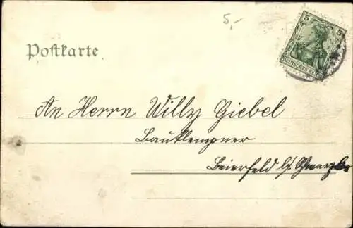 Ak Dampfschiff Pretoria, HAPAG